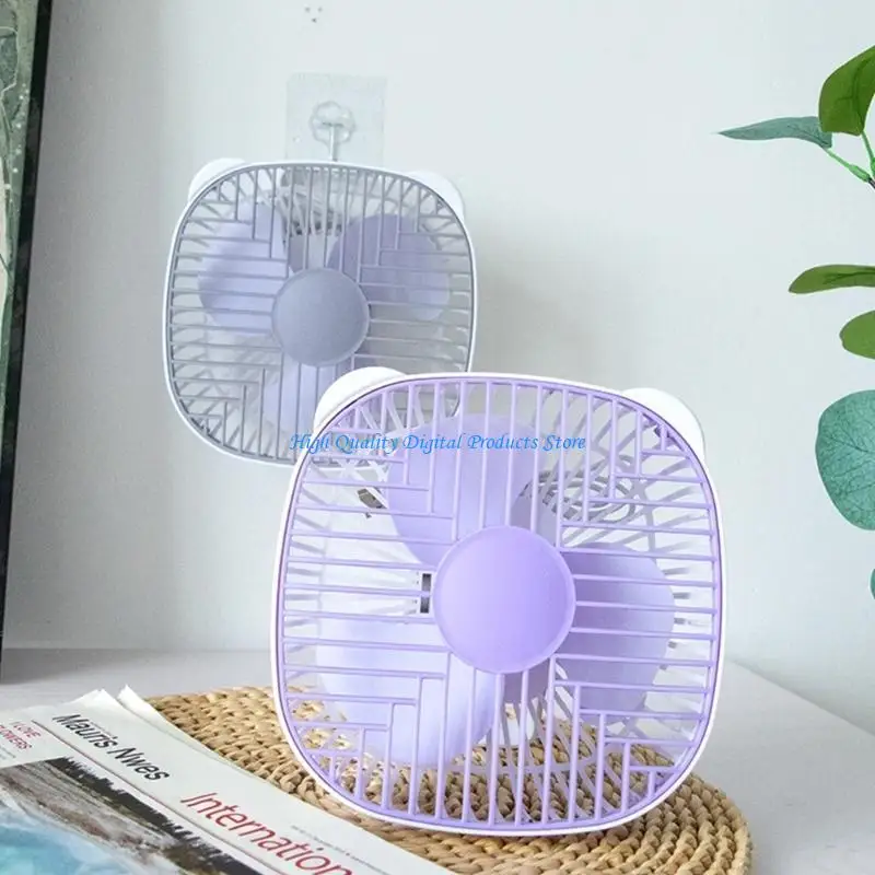 

U2JE Portable 5V Mini USB Desk Fan Ceiling Hanging Fan Speed Indoor Outdoor Camping Tent Desktop Fan