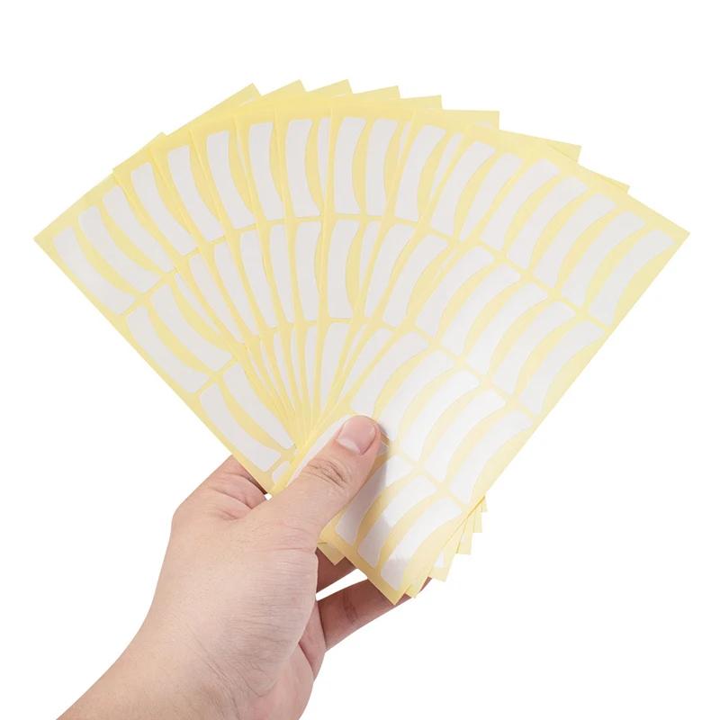 200pcs Eyelash Extension Eyelashes Patches Under Eye Isolation Pad Grafting Lash Stickers Medical Non-woven Fabrics Makeup Tools