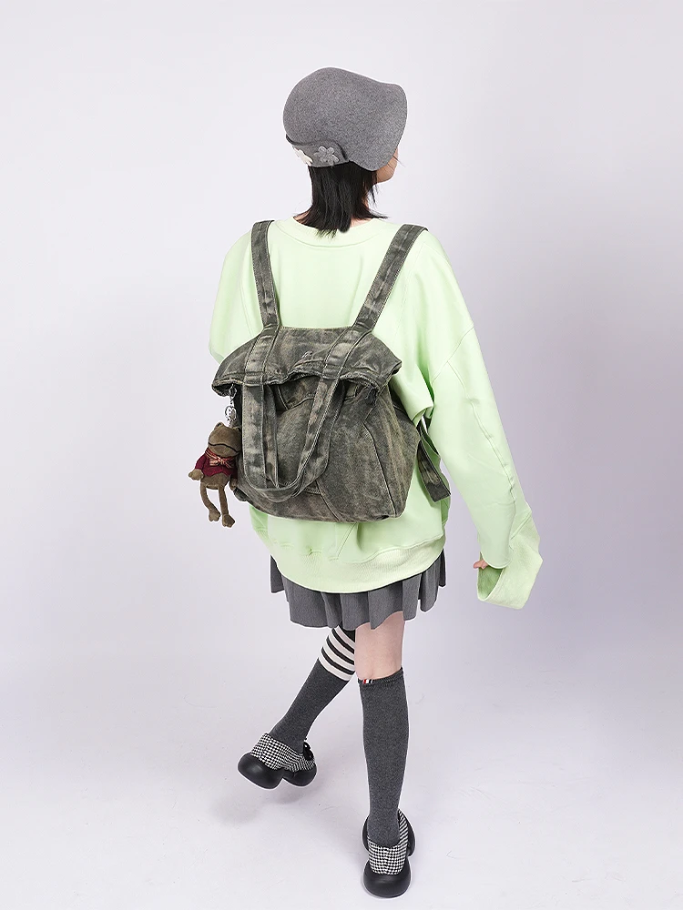 

Spice girl computer bag, shoulder bag, denim class commuter lady bag