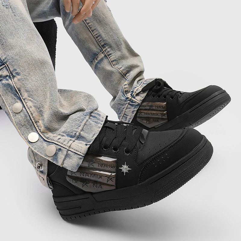 

Autumn Men's Shoes 2025 New Sports Casual Shoes Black Original Sneakers Unisex Versatile Couple Casual Shoes