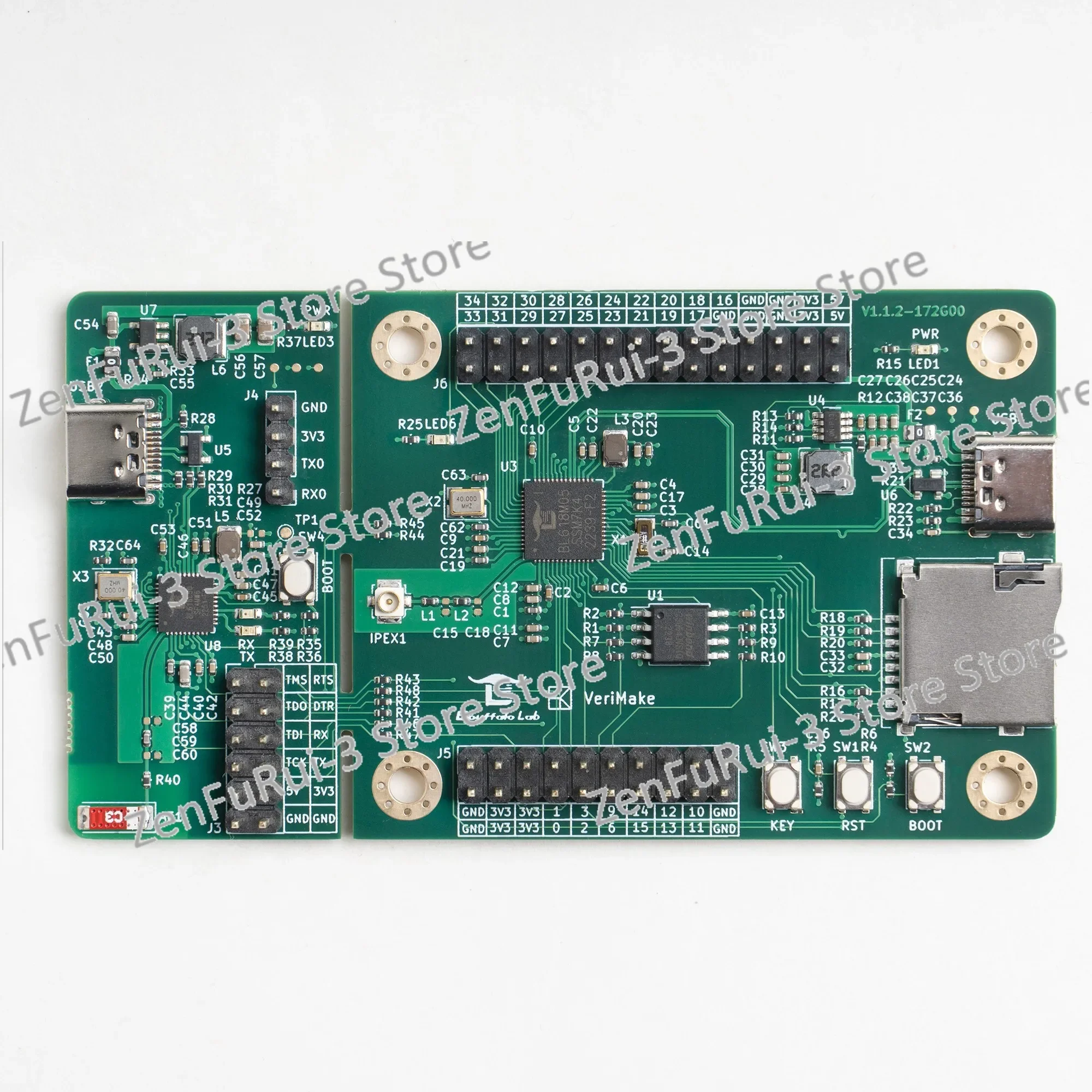 

Bl618 Evaluation Board Smart Ultra-Low Power Wi-Fi6 Bluetooth ZigBee High-Speed USB Combination Chip