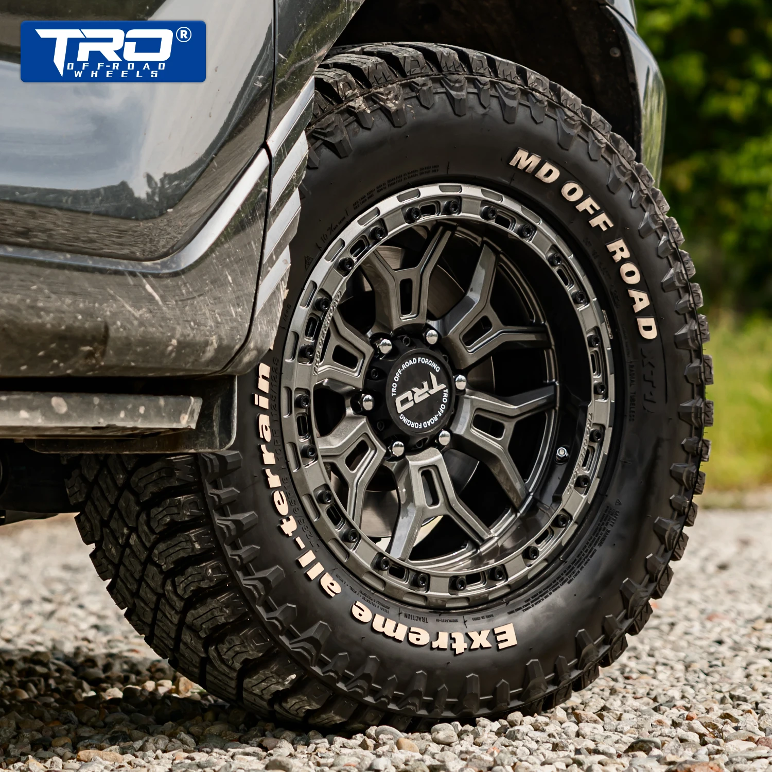 TRO-R01 forged full anti-skidding wheels 0 tank 400 tank 500 tank 700 Prado LC250 conversion