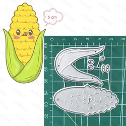 Corn Wrapped In Tow Leaves Metal Cutting Die Metal Cutting Die for DIY Scrapbooking Crafts Handmade Christmas Gift Card