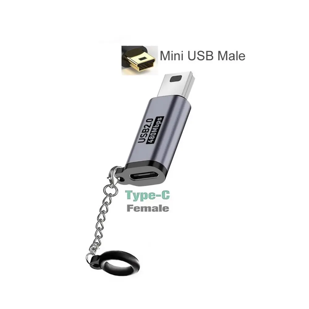 Typ C Adapter USB C zu Micro zu Mini USB Buchse Konverter für iPhone 14 13 Xiaomi Samsung für Lightning Stecker Ladegerät Adapter