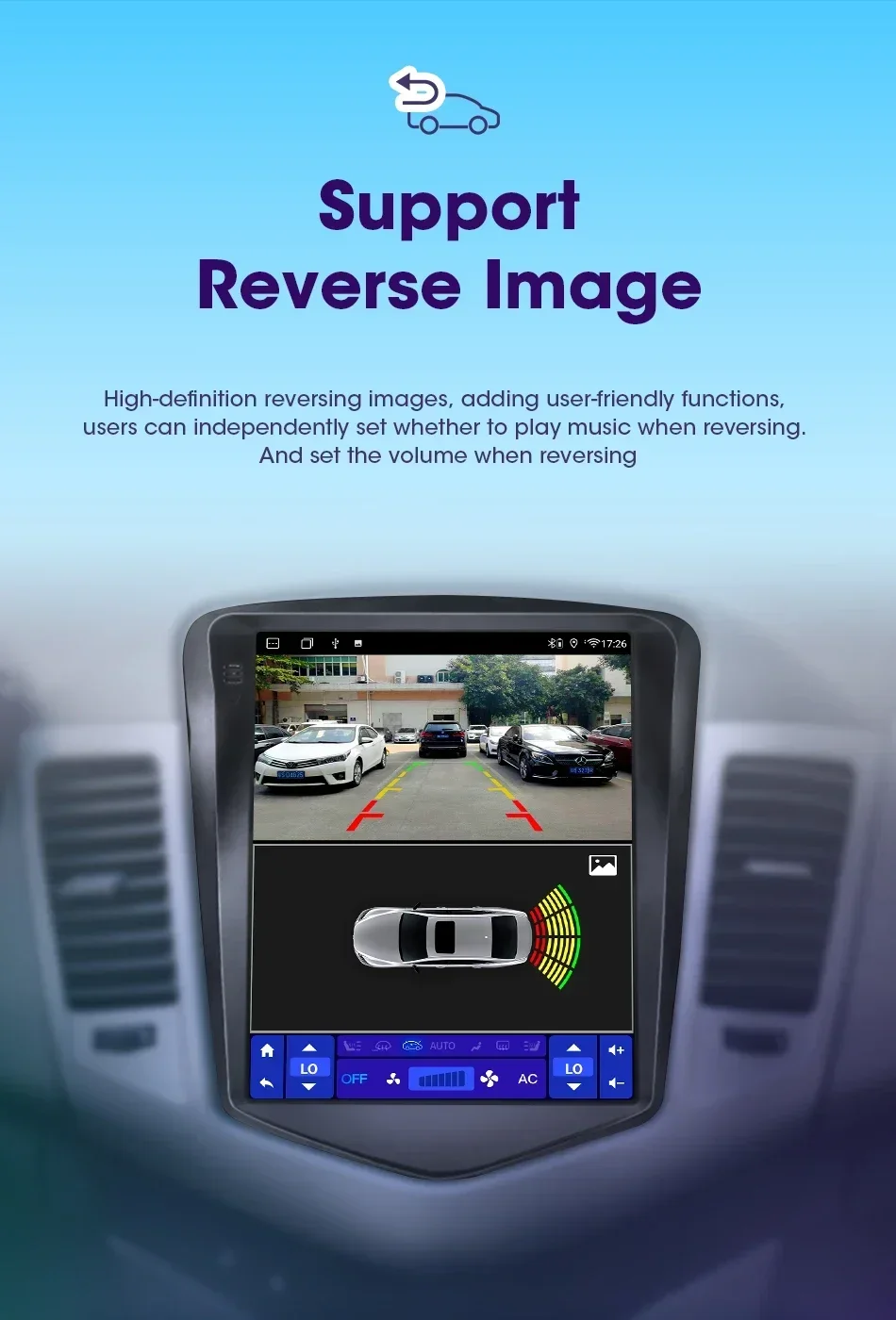 Srnubi Android Autoradio für Chevrolet Cruze J300 2008-2012 Navigation Stereo Multimedia Player Carplay Vertikaler Bildschirm Head Unit – Detail 18
