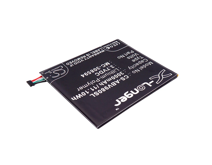 Battery for Amazon Kindle Fire 7 5Tth Gen,SV98LN PN:MC-308594 (3000mAh) 3.7V