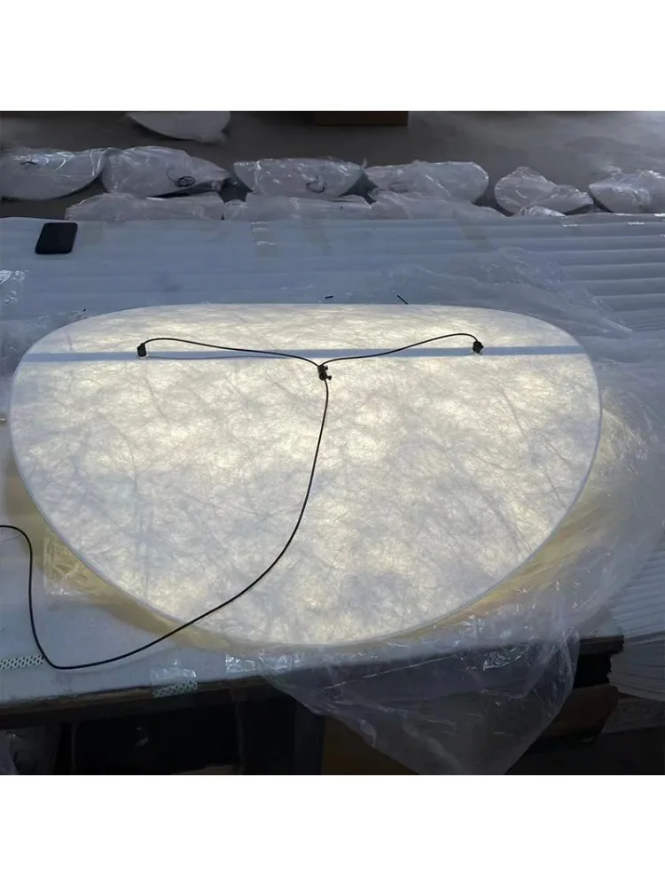 Nordycka minimalistyczna lampa wisząca w stylu Wabi Sabi do salonu, jadalni, baru, dekoracja domu, oświetlenie LED do sypialni, lampa do strychu. — 2
