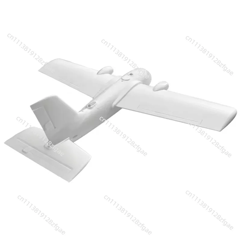 1.1-meter model fixed wing dual engine portable remote