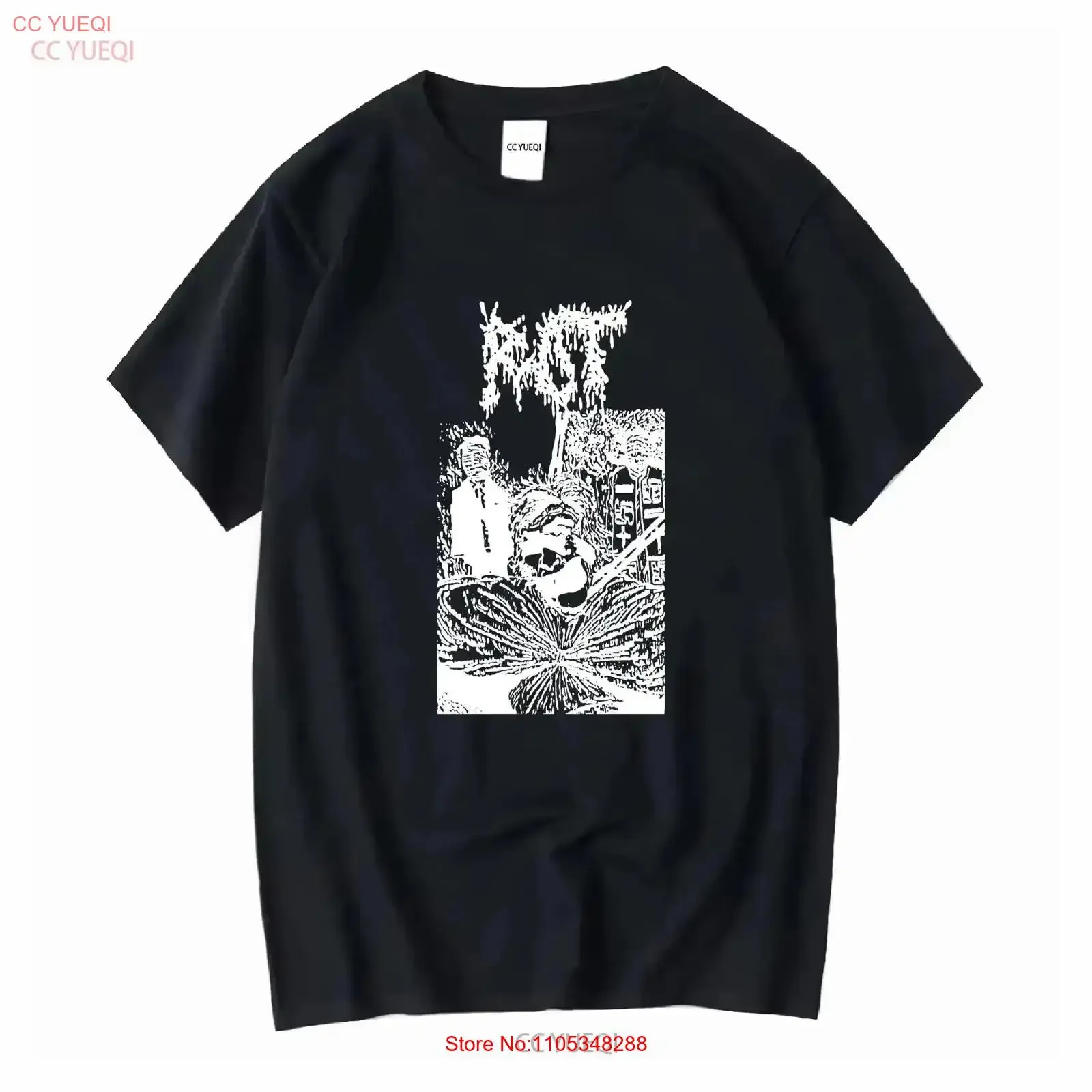 Rot Prisoner T Shirt grindcore grind core UNISEX vintage Washed Slightly Casual designer clothes Versatile Comfortable vintage