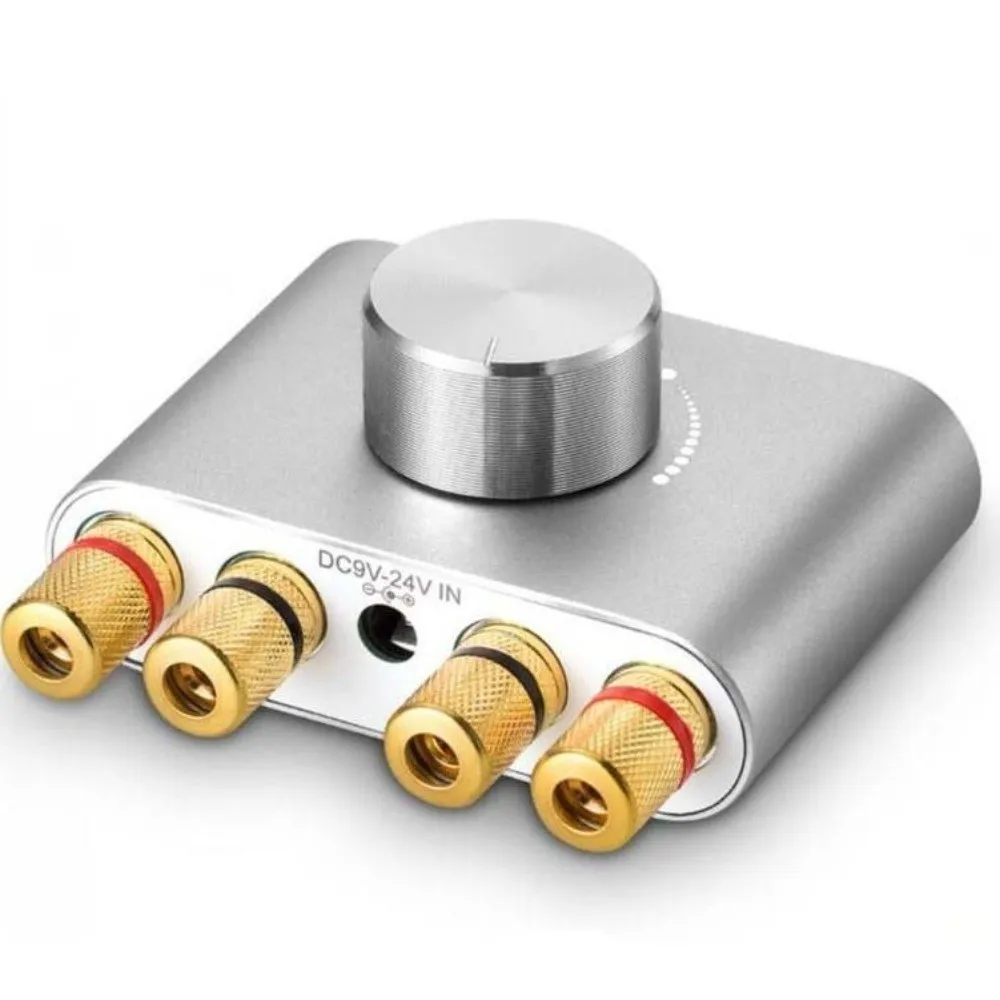 ポータブルメタル-bluetooth-アンプミニサイズ-hifi-パワーアンプ-bluetooth-50-デジタルステレオステレオオーディオアンプ家庭用