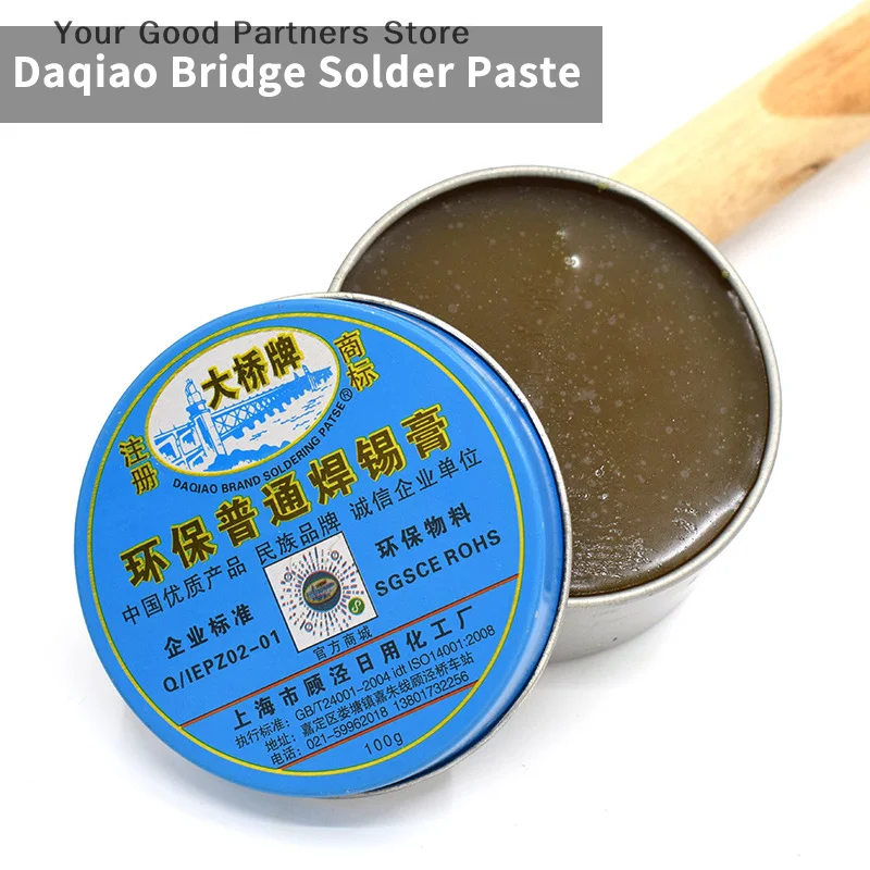 Pâte à souder, pâte à souder acide bleue, Flux de colophane neutre, réparation et aide au soudage, crème à souder