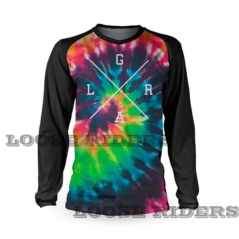 Loose rider jersey DH motorcycle downhill sweatshirt off-road endurance fast dry racing sun protection breathable bicycle suit