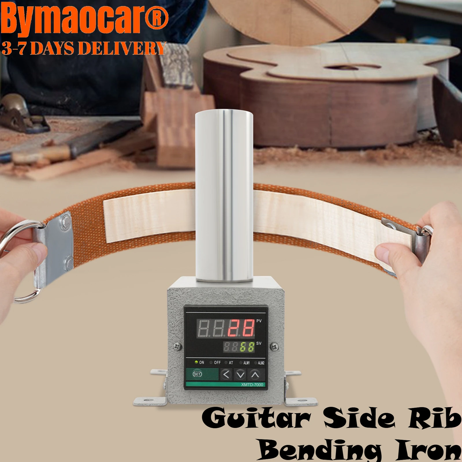 

Guitar Side Rib Bending Iron, Violin Side Rib Bending Tool for Luthier Musical Instrument Repair Stores