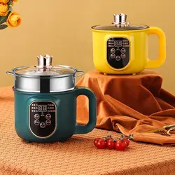 Electric Hot Pot Cooker Multicooker Hotpot Stew Heating Eggs Soup Pan Noodles  Steamer Rice Cookers Cooking Pot EU Plug