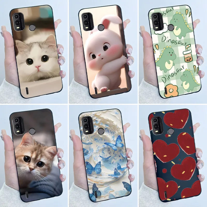 Funda bonita para Nokia G11 Plus/Nokia G11/Nokia G21, Fundas con estampado, funda protectora de silicona suave, carcasa de teléfono con dibujos animados