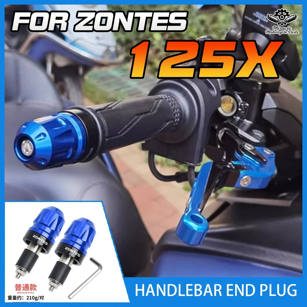 FOR ZONTES 150X 125X Modified Handlebar End Caps, Weighted Balance Terminals, and Shock Blocks