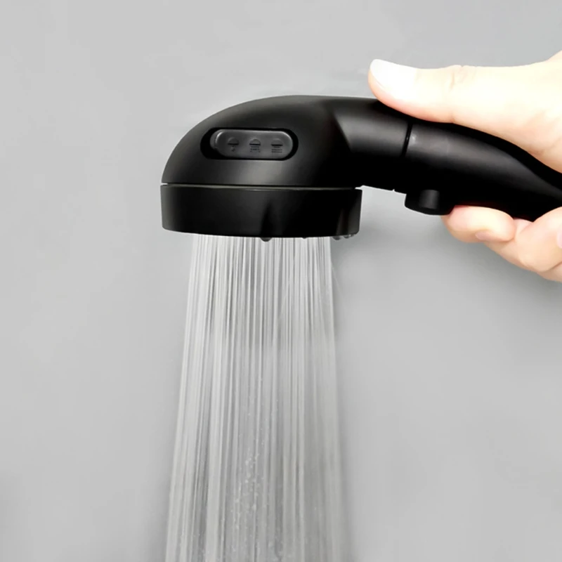 Shower Head with Long Hose High Pressure Massage Spa Hand Held Showerhead