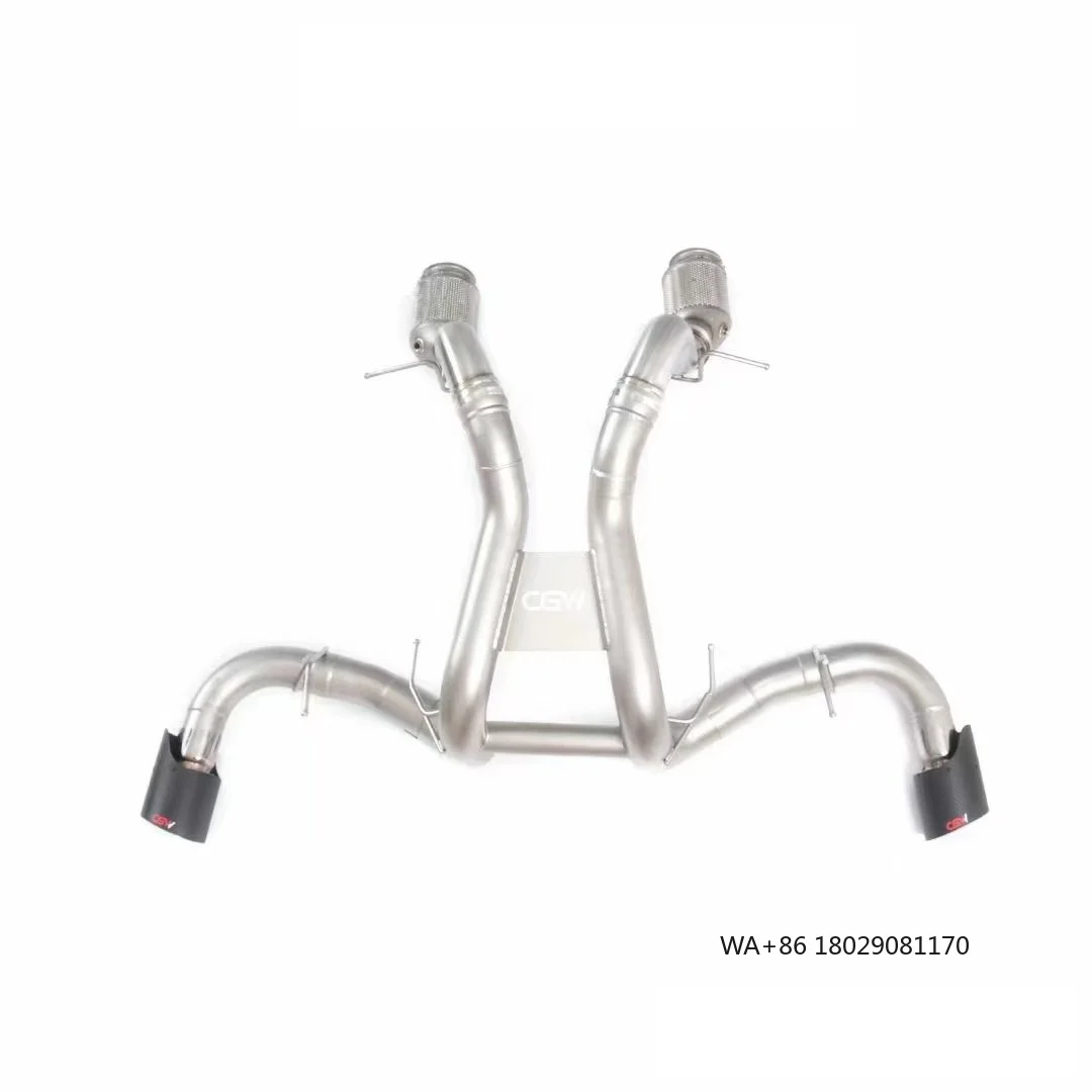 owling Sound Factory Price High Performance Fire Breathing Full System Exhaust Pipes for  570S