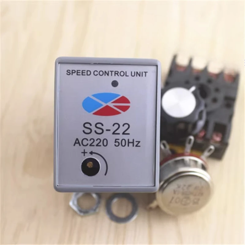 

SS-22 Motor Governor Single Phase Motor Controller Motor Switch, Separate AC AC220V Split