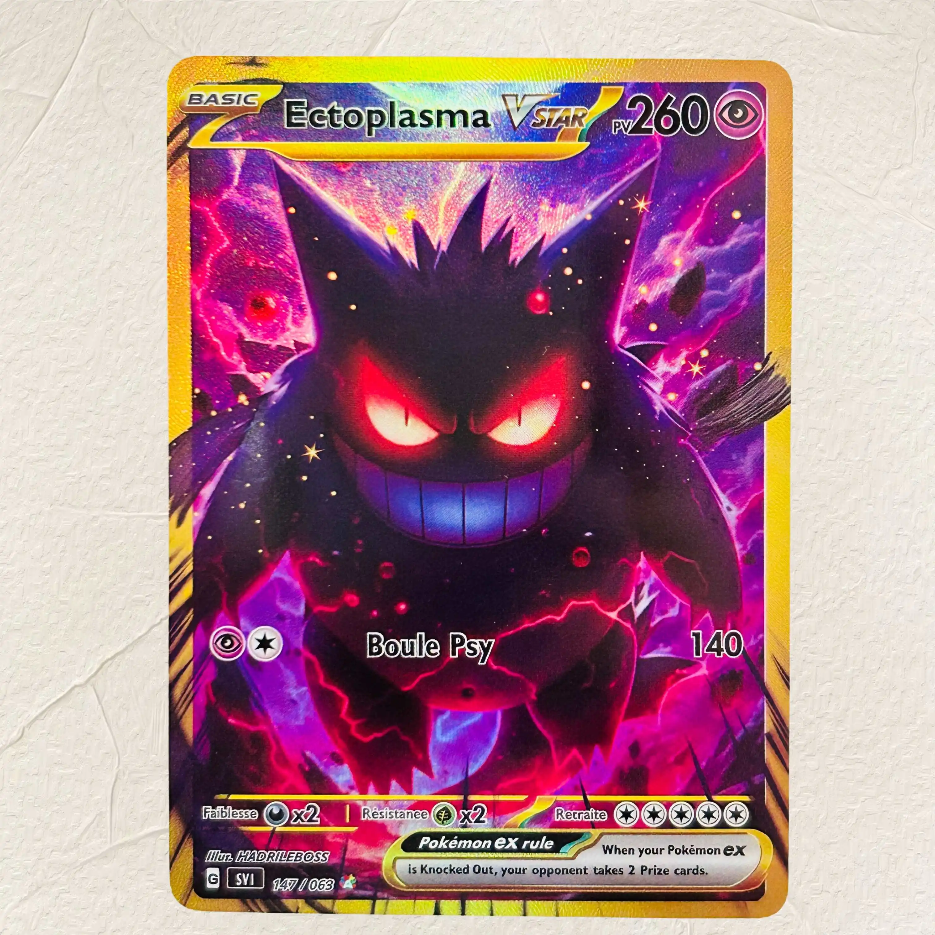DIY Pokemon Gengar VMAX Hologr - Board Game English のレビューと価格