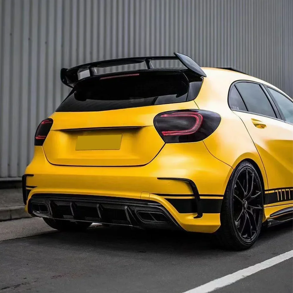 Rear Trunk Spoiler Wing Air Dam Airfoil Tuning Accessories For Mercedes Benz A class W176 W177 Hatchback 2016-2023 A180 A200 A45