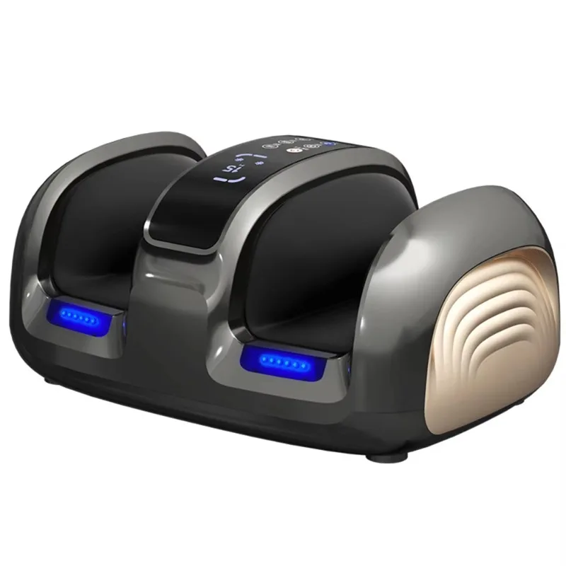 Automatic timed, low-noise, high-powered motor foot massager with calf kneading and caster scraping function.