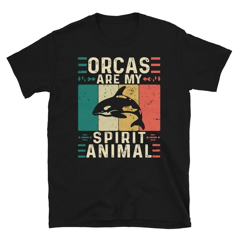 

Orca T Shirt My Spirit Animal Orcas Wisdom Lovers Killer Whale Save The Whales