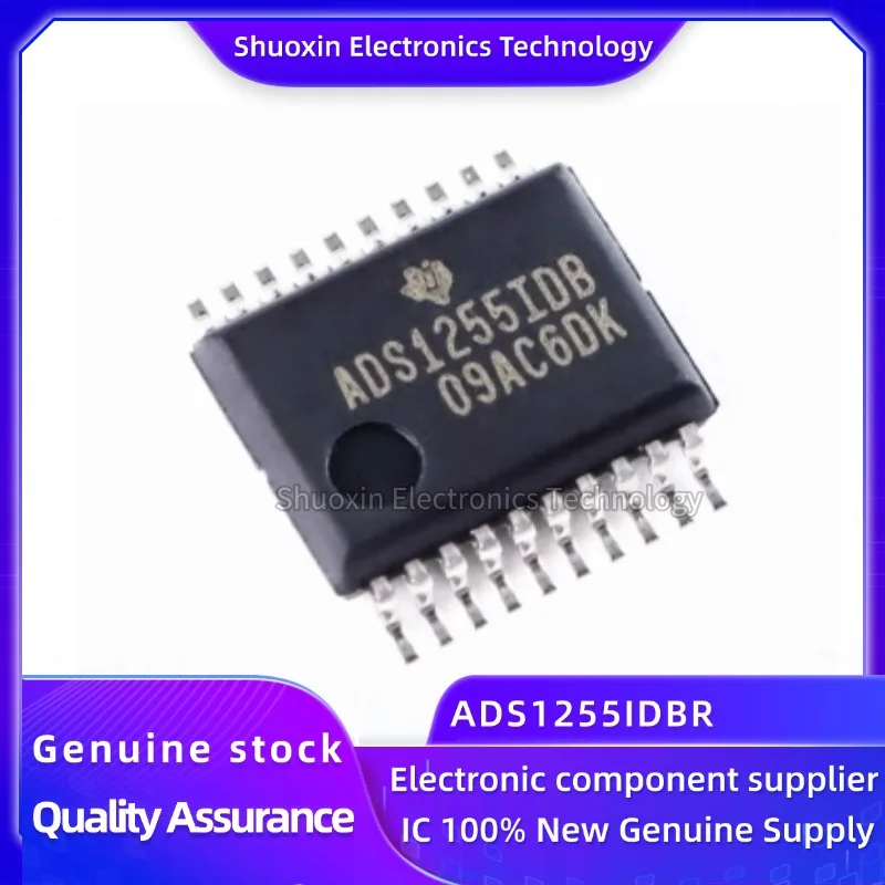 

10 Pieces/Batch 100% New Ads1255Idbr Ssop-20 24-Bit Analog Converter Chip