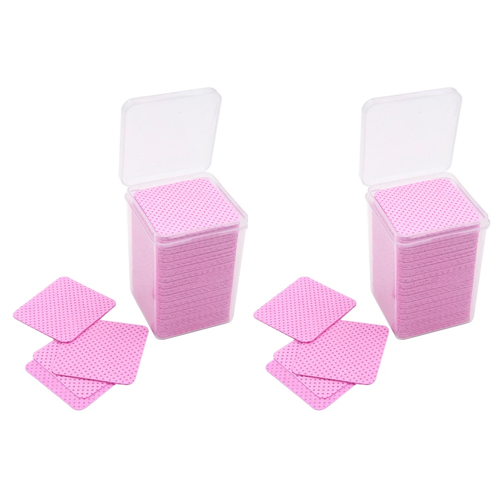 

400pcs Polish Remover Pads Nail Cleaning Wipes Glue Cleansing Disposable Manicure Supplies Nail Art Tool Gel Remover For Acrylic