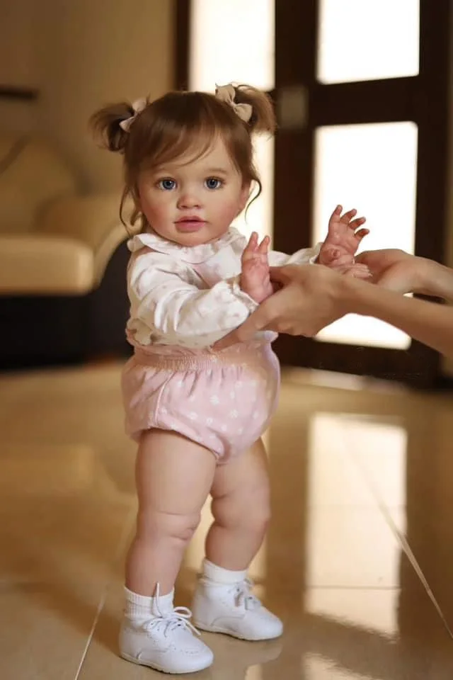 ⭐リボーンドール PIPPAちゃん(訳あり)⭐ NPK 66CM Pippa Already Painted Finished Doll Reborn Toddler Huge
