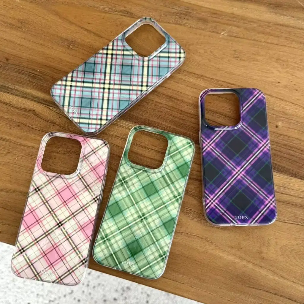 Art Illusory Color Multicolour Plaid Wrinkled Pattern Shockproof Protective Phone Cover Case For iPhone 15 14 13 12 Pro Max