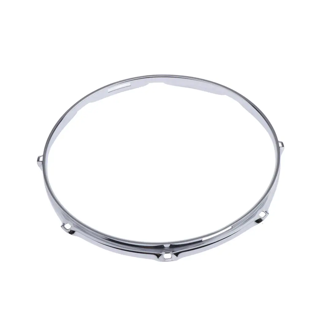 Drums Accessories Parts 13 Inch Snare Drum Hoop Die Cast Rim 8 Holes for Drum Set Maintenance