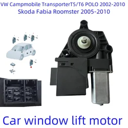 For VW T5 Transporter T5 T6 POLO Campmobile Roomster Skoda Fabia Window lift motor New 6Y2959802 6Y2959801 6Y1959801 6Y1959802/A