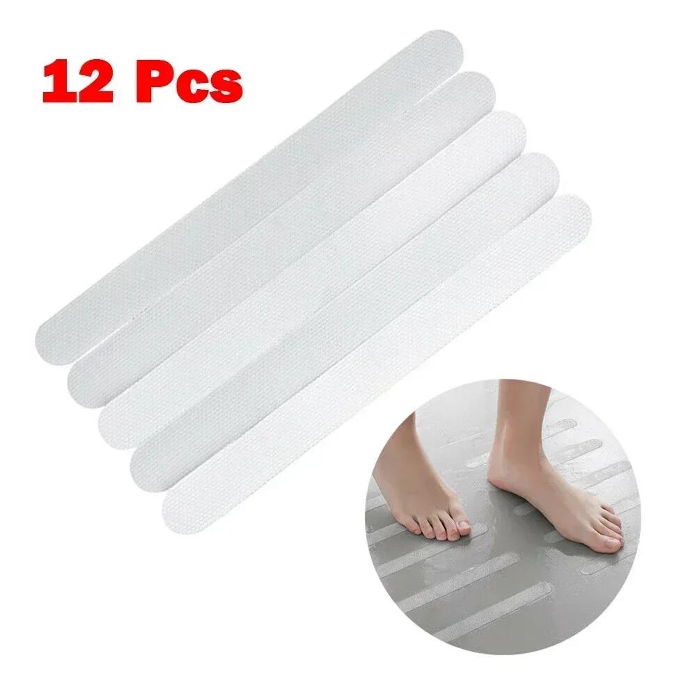 12/20PCS Anti-slip Strips Round Non Slip Stickers Anti Slip Shower Strips Pad Floor Safety Tape Bathroom Renovation DIY Parts