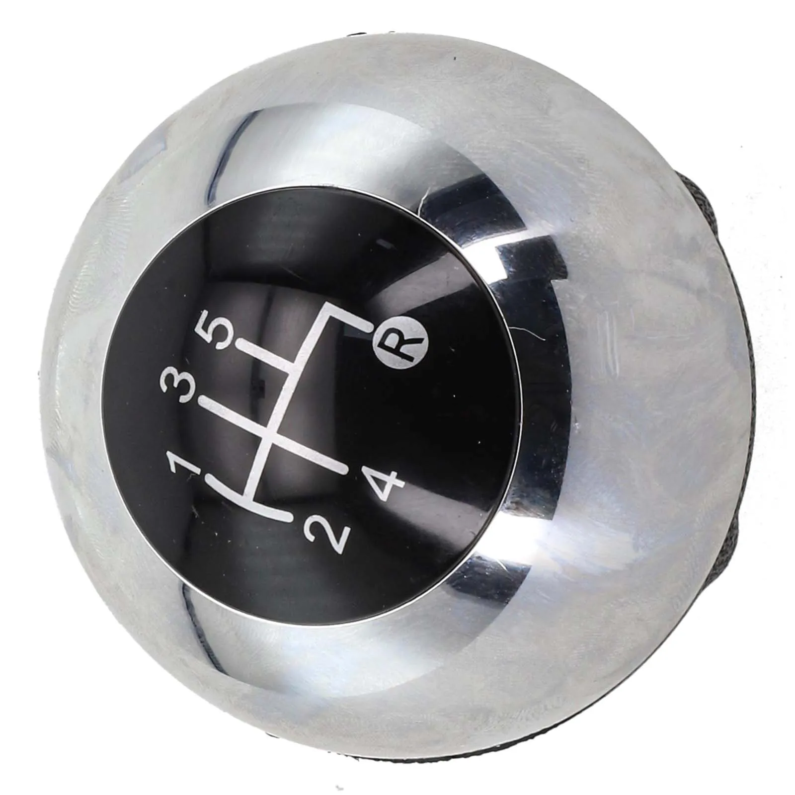 Gear Knob Head Chrome Black Chrome Gear Knob Chrome Black Finish High-quality Material Long-lasting Performance Gear Shifting