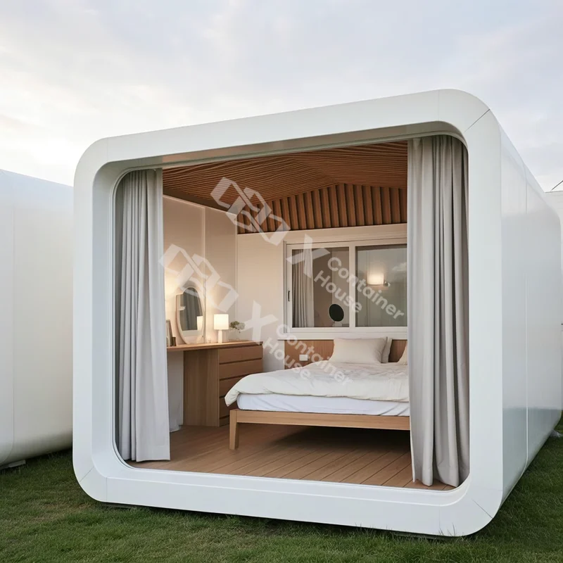 منزل متنقل جديد مزدوج واسع للبيع بيت كبسولة أبل صغير مزدوج واسع منازل متنقلة فيلا جاهزة منزل فاخر جاهز