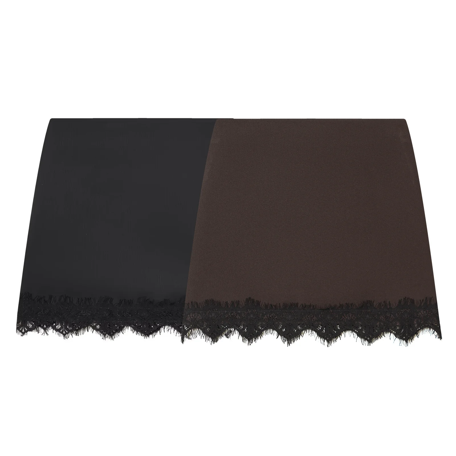 

Новинки женской одежды Весна/Лето 2026: Элегантные короткие юбка-шорты с кружевной отделкой по низу