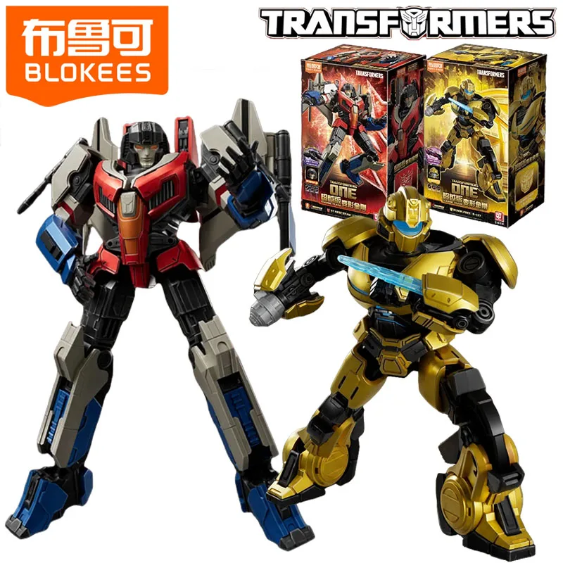 

BLOKEES Transformers Classic Class Building Blocks Model Starscream B-127 Bumblebee Active Assembly Toys Hobbies Collection Gift