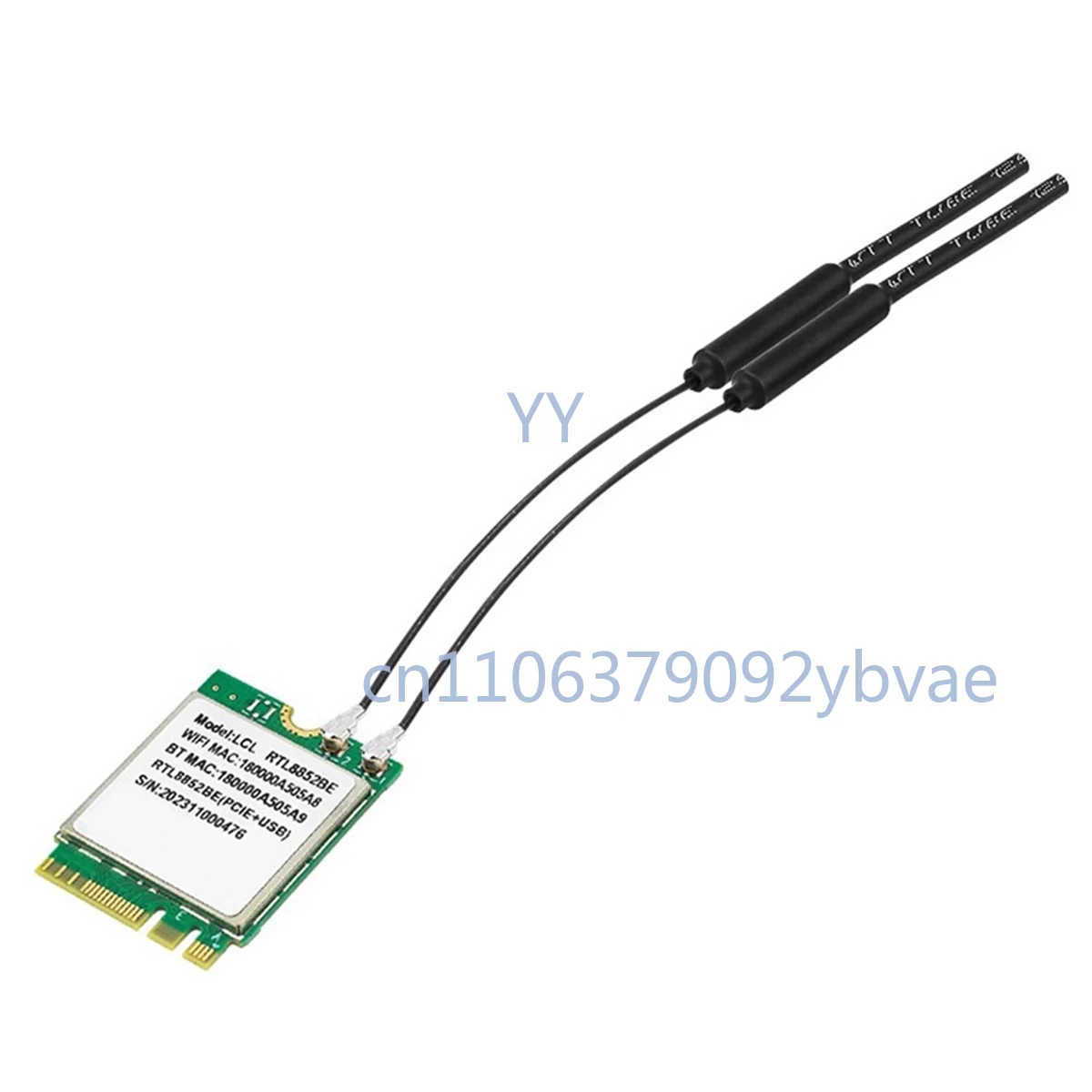 

Apply for Orange Pi 5 Plus Wireless Network Card WiFi 6 Module for OPi5 Plus Wi-Fi 6+Bluetooth 5.2 Development Board