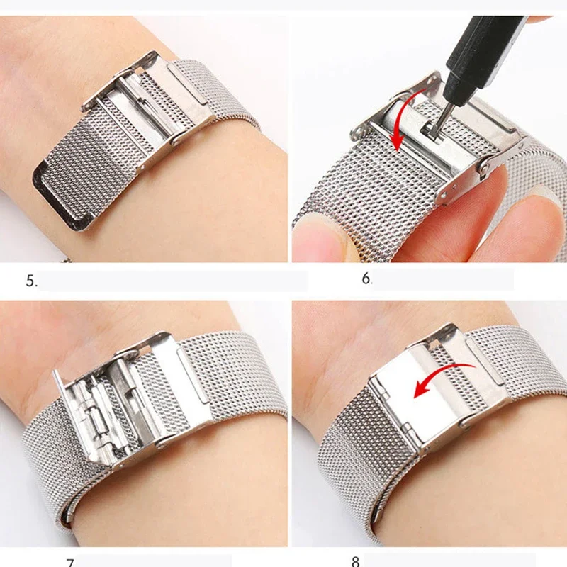 Stainless Steel Strap For Haylou RS4 Plus Smartwatch Bracelet Watchband Correa Band For Haylou RS4/LS02 Watch Strap Wristband image 4