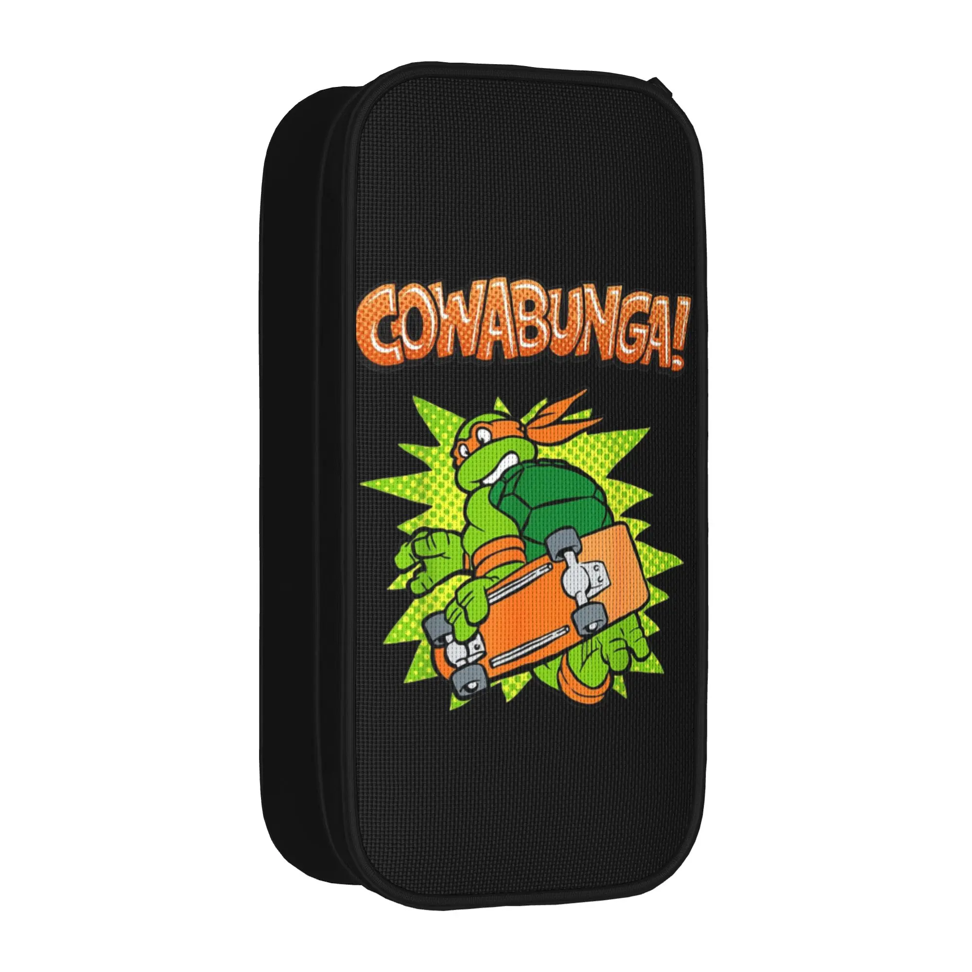 Fashion Cool TMNT T-Turtles  Pencil Cases Pencil Box Pen for Girls Boys Big Capacity Bag School Supplies Gift Stationery