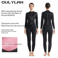 3mm Neoprene Diving Suit For Men Women Quick Drying Surfing Suit Wetsuit Full Snorkeling Scuba Diving Suits One Piece