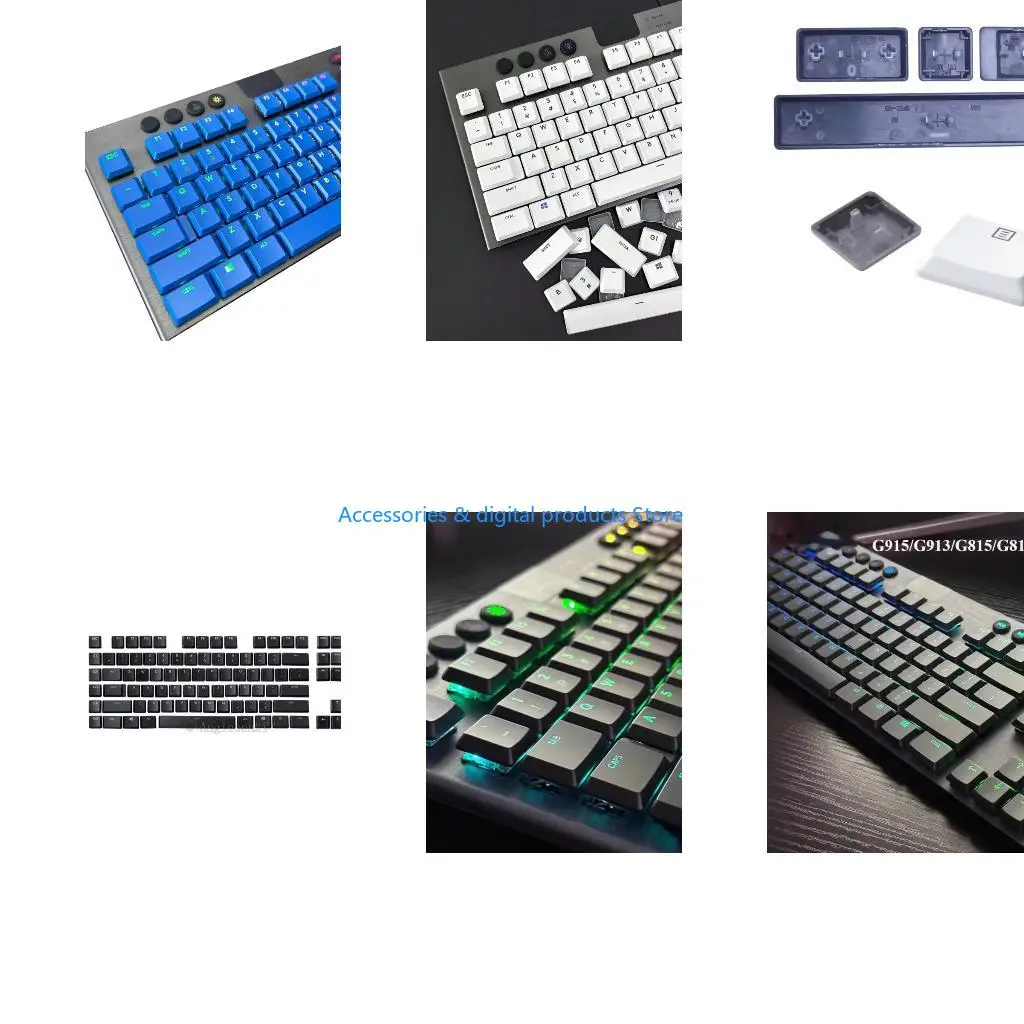 77JD Optimized Keycaps Scratch Proof HassleFree Maintenance For G915/G913 Computing