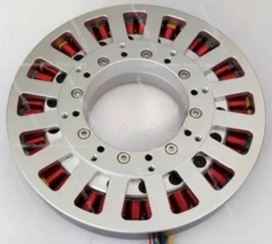 14810 Large Hollow Shaft Brushless DC Motor 5Nm Low Speed Pancake Flat