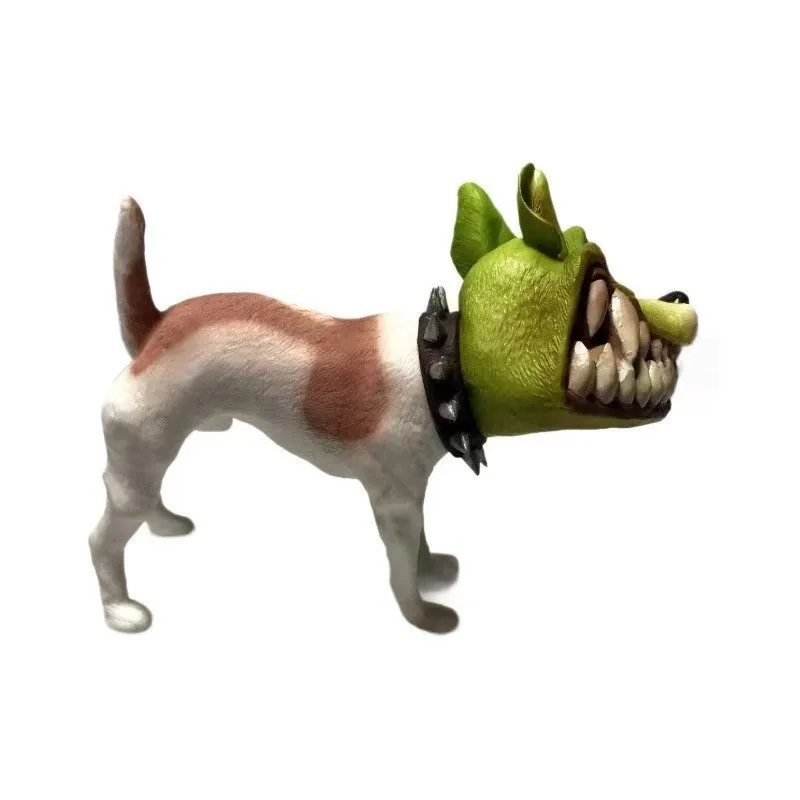 Figurki akcji Mask Dog, statuetka, lalka akcji, model anime 7 cm, używane do dekoracji biurka i jako prezenty dla dzieci.