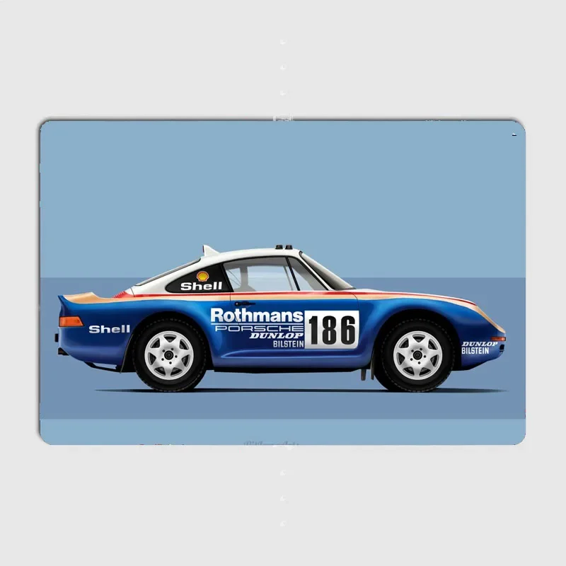 F1 سباق السيارات خمر المعادن المشارك الرجعية المرآب غرفة المعيشة جدار مخصص القصدير خمر ديكور المنزل الفيلم الكلاسيكي علامة السيارات #2