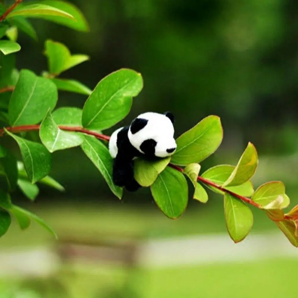 Panda de peluche suave de dibujos animados, imán fuerte para nevera, pegatina para refrigerador, decoración del hogar, recuerdo, accesorios de