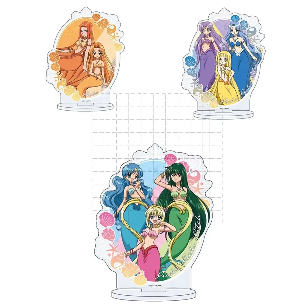 Jeu Sirène Melody PpiercPpiercPitch Acrylique Stand Butter Anime, Nanami RuFriendLuFriendFigure Modèle Plaque, Cosplay Jouet pour Cadeau