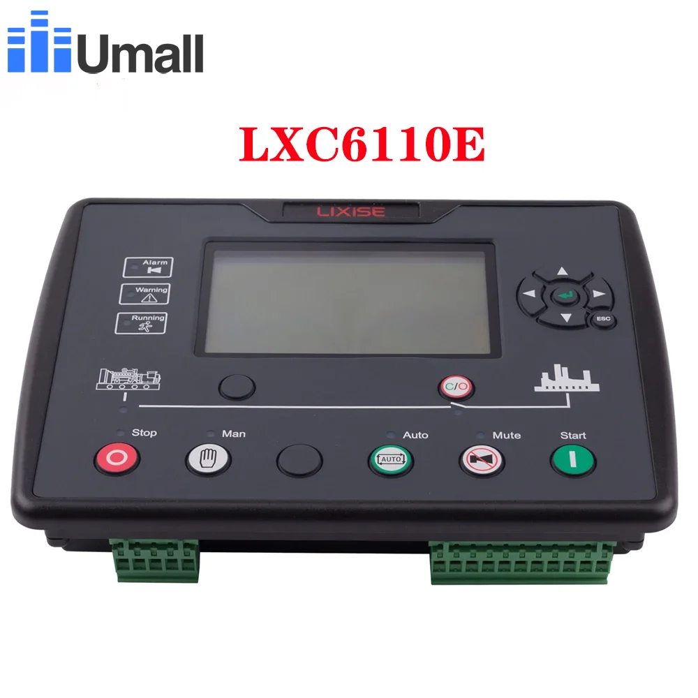 

LXC6110E AMF Diesel Generator Set Controller Lcd Auto Start Controller Genset Parts Electronic Intelligentpanel LXC6120E