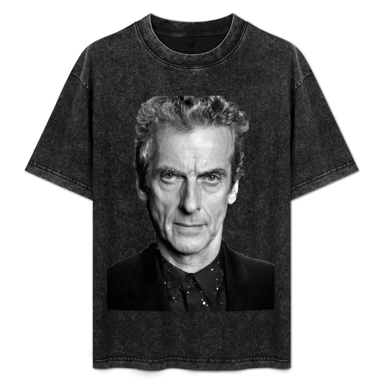 

Peter Capaldi T-Shirt Casual Minimalist Short Sleeve Top